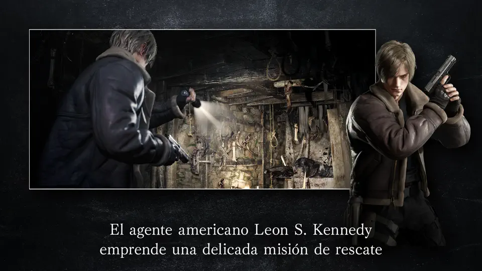 Captura de pantalla de Resident Evil 4 en iPhone 2