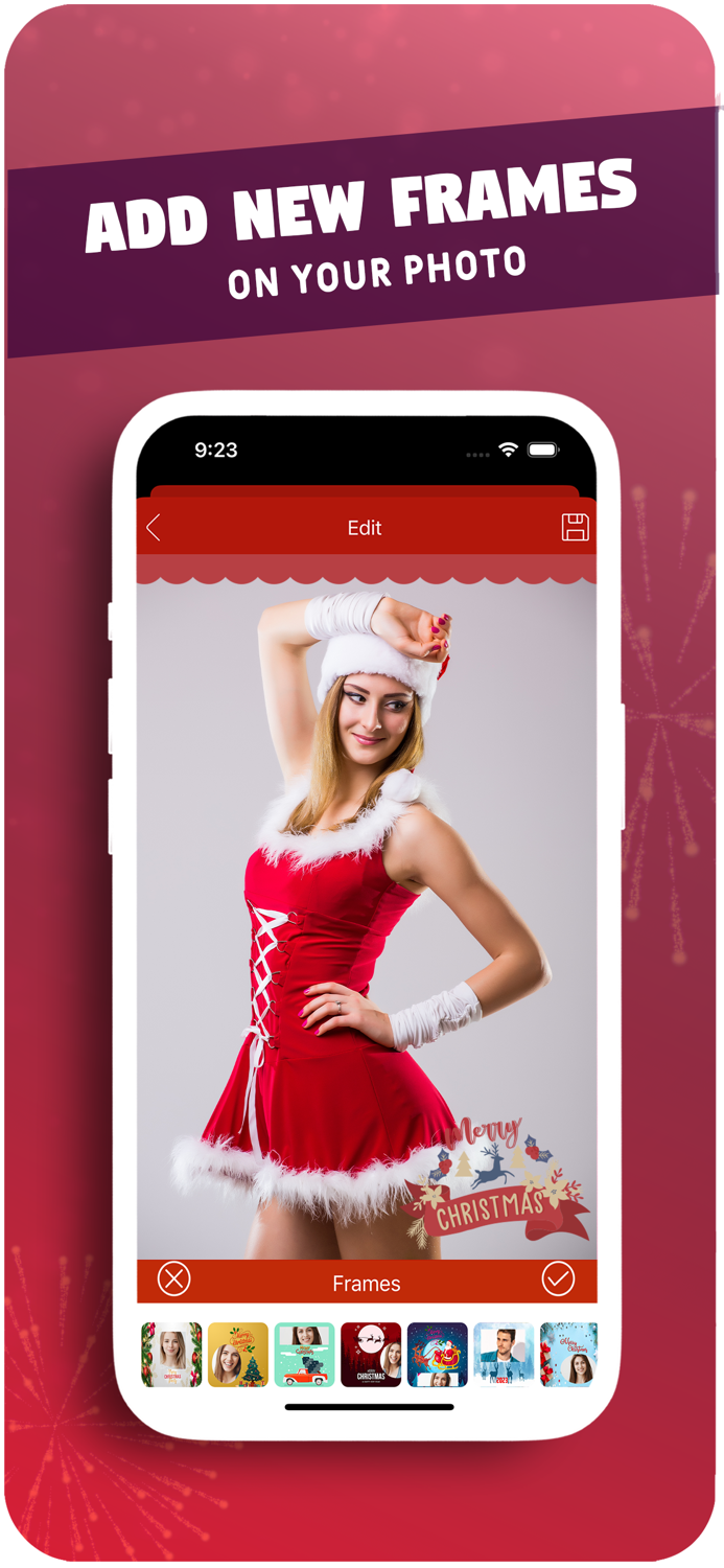 Christmas Greetings and Frames