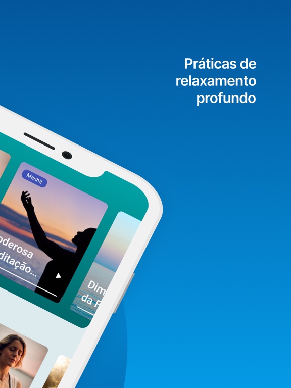 Medite em Casa iPad screenshot 2 - Health & Fitness app