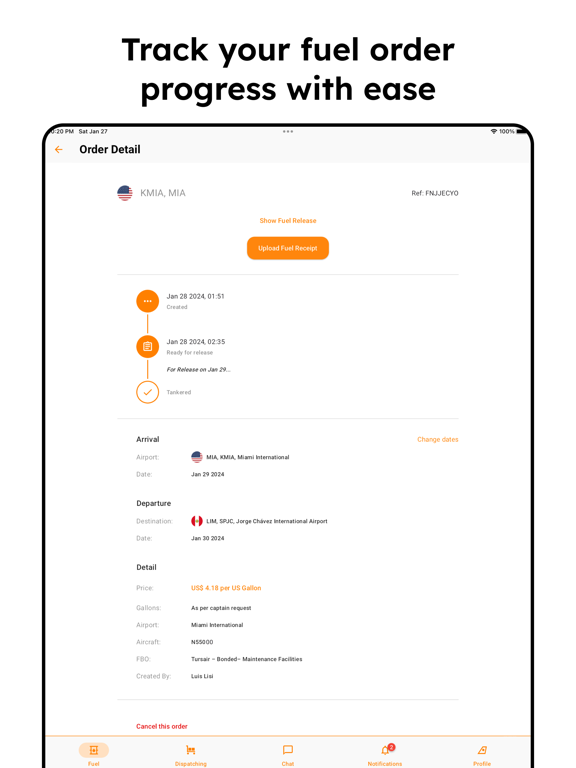 WiseAero iPad screenshot 8 - Navigation app
