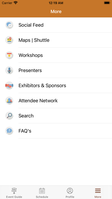 MOSES Organic Conference Screenshot