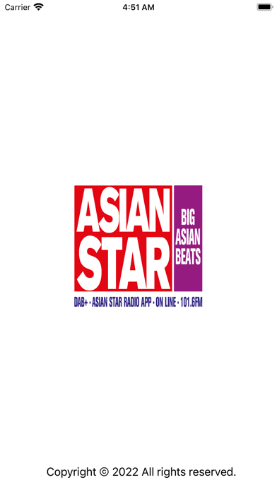 Asian Star Radio Screenshot