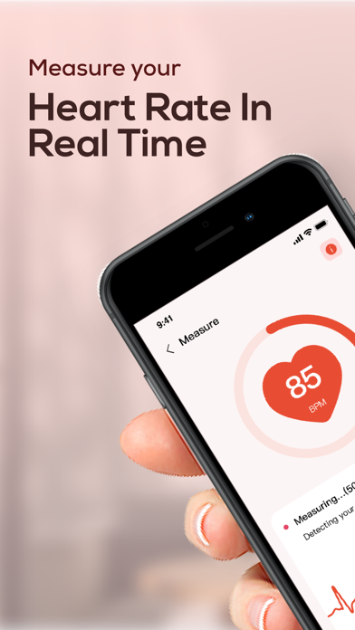 Blood pressure app:pulse track Screenshot