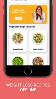 weight loss recipes: offline iphone screenshot 1