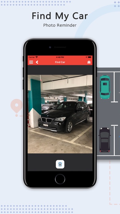 Find my parked Car - Carfinder Screenshot