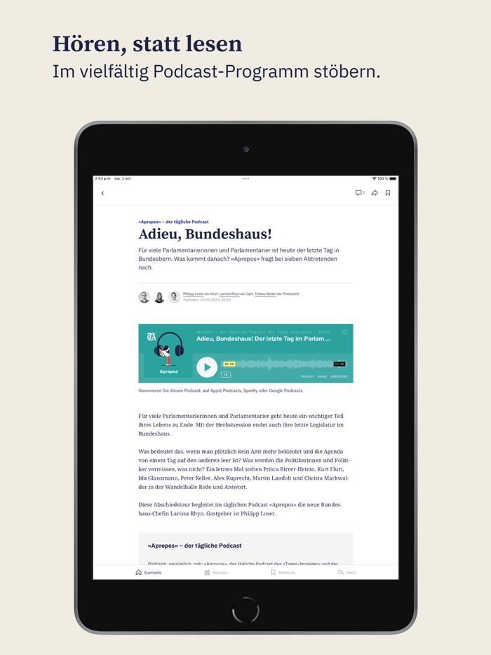 Der Landbote Nachrichten