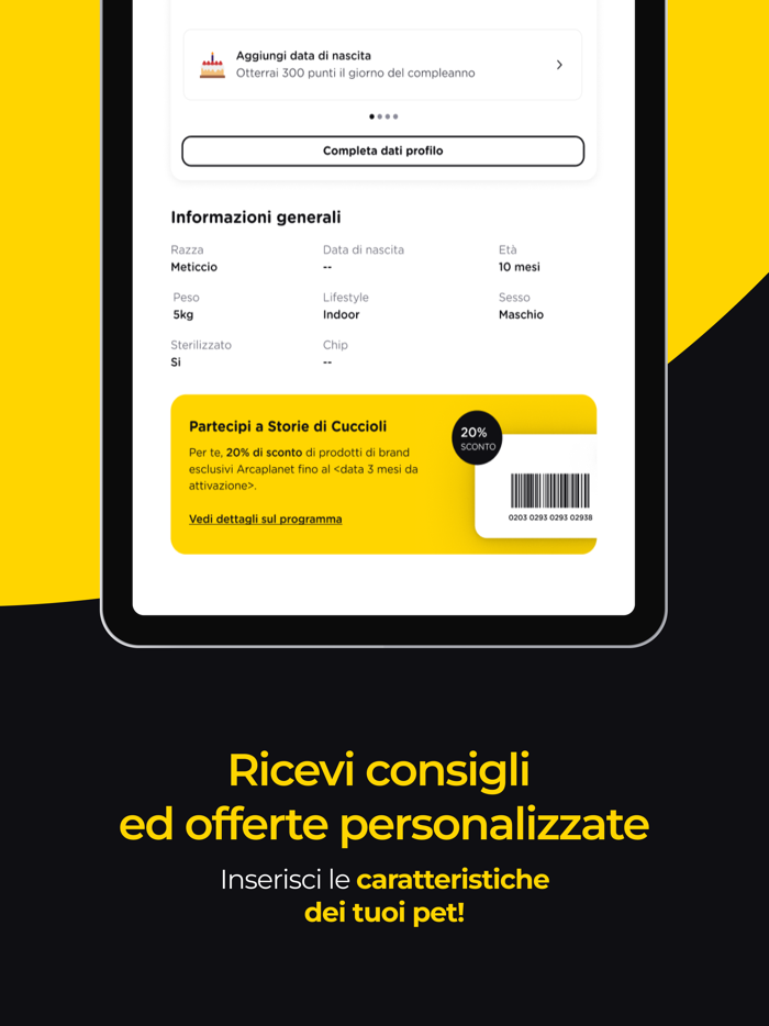 Arcaplanet Pet store online