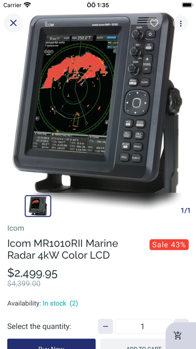 Data Marine Supply Screenshot
