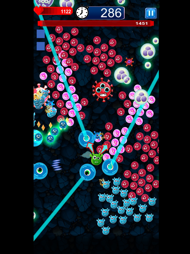 ‎Cell Clone Wars Screenshot