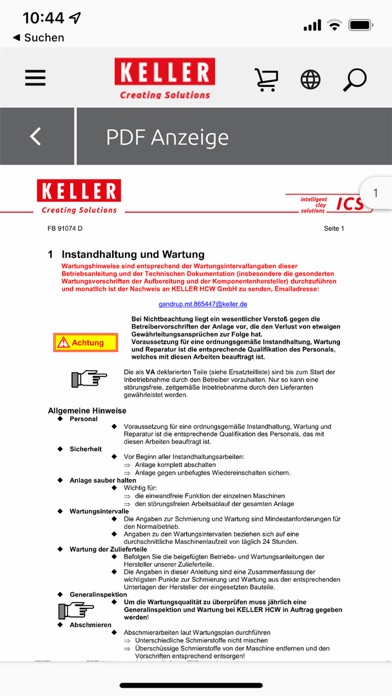 Keller KBIS Screenshot