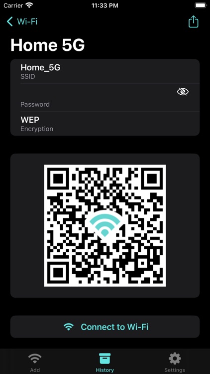 My Wi-Fi with QR Code screenshot-5