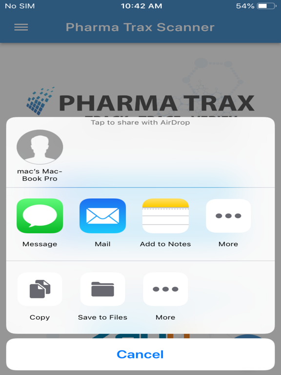 Screenshot #4 pour PHARMA TRAX SCANNER