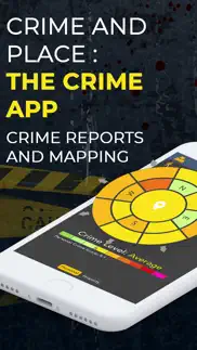 crime & place: stats n map app iphone screenshot 1