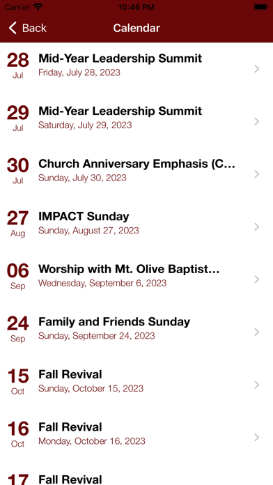 Greater Christ Baptist Church Screenshot