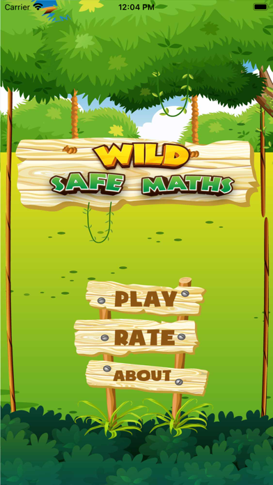 Wild safe maths Screenshot
