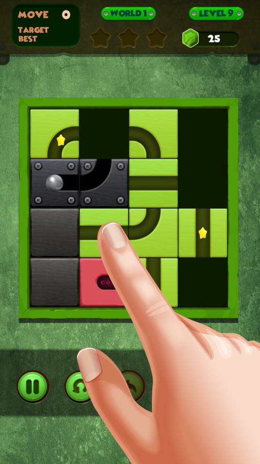 SLIDE PUZZLE UNROLL BALL - 1.0 - (iOS)