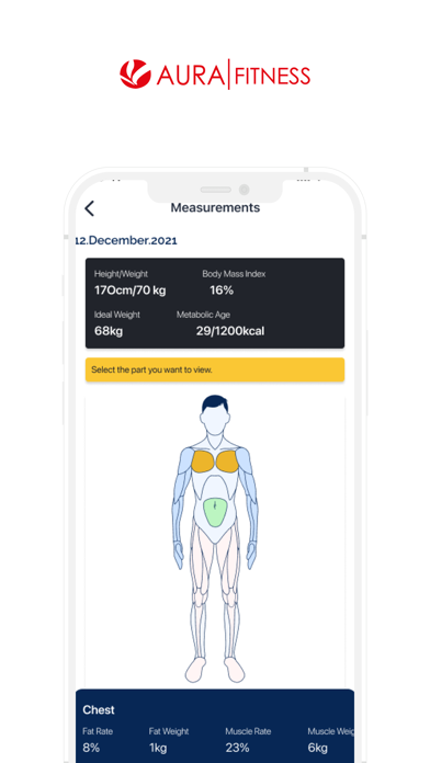 Aura Fitness Screenshot