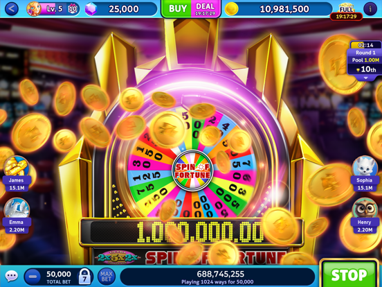 Jackpot Madness Slots Casino iPad app afbeelding 4