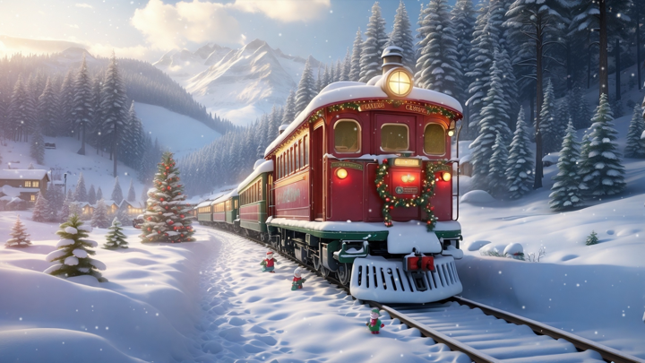 Screenshot #2 pour Snowing Christmas - Slideshow
