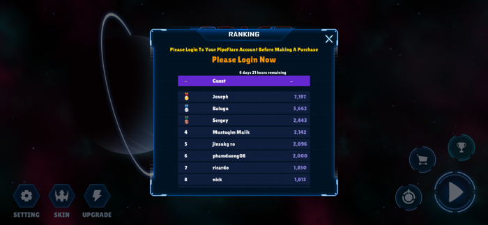 Space Shooter - Pipeflare