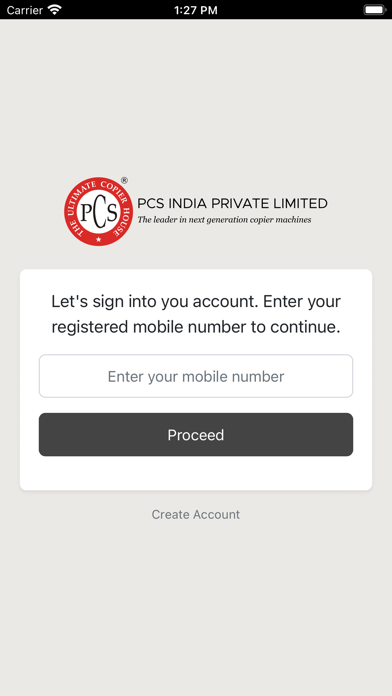 PCS India Screenshot