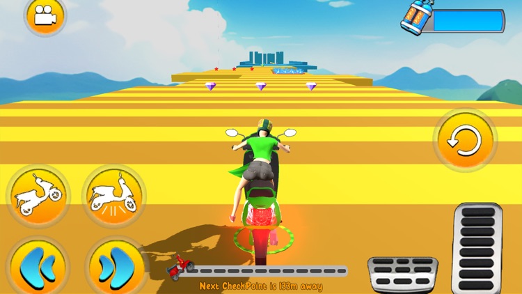 Scooter Stunt Game Race Master