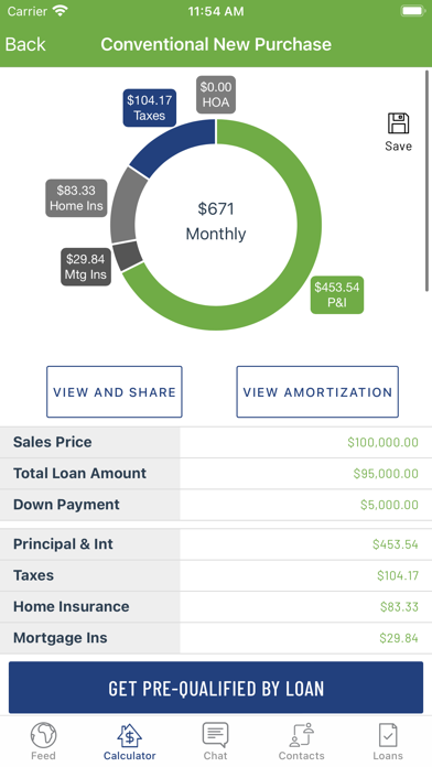 MyPeoplesBank Home Mortgage Screenshot