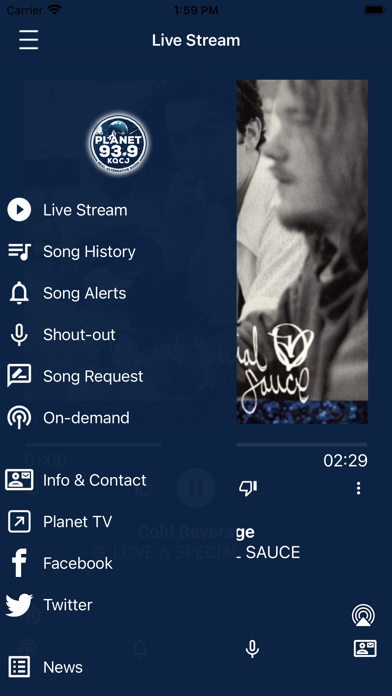 Planet 93.9 Quad Cities Screenshot