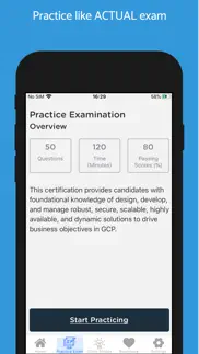 gcp-pca exam updated 2024 iphone screenshot 3