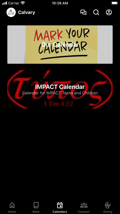 Calvary Tecumseh, OK Screenshot