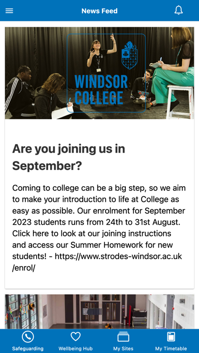 My Windsor College Screenshot