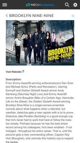 Game screenshot NBCU Screeners hack