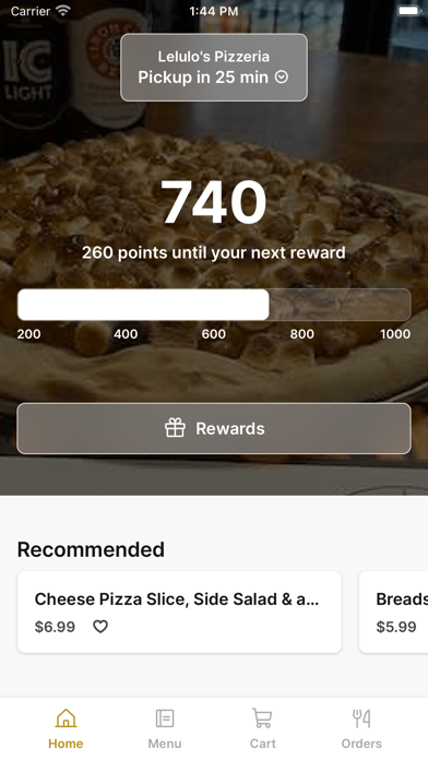 Lelulo's Pizzeria Screenshot