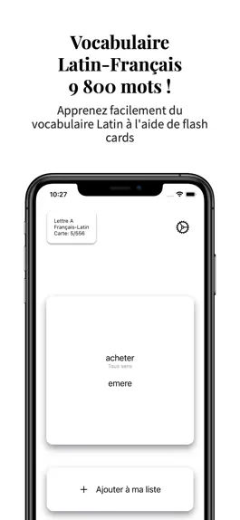 Game screenshot Vocabulaire Latin-Français mod apk