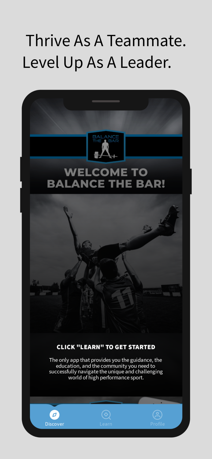 Balance The Bar Coaching App