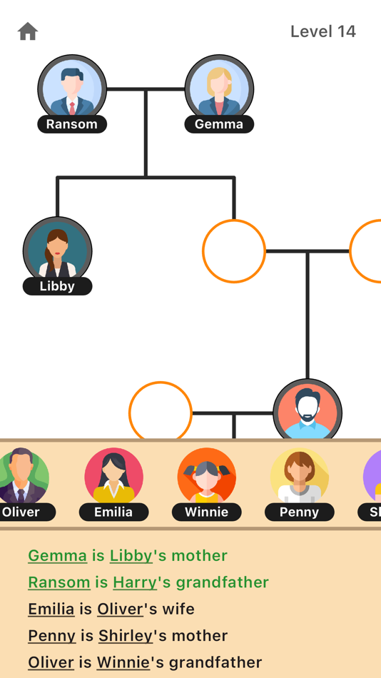 #4. Family Tree - Logic Game (iOS) 由: Zhengzhou Sibo Intelligent Technology Co., Ltd.