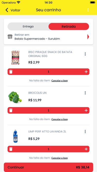 Balaio Supermercados Screenshot