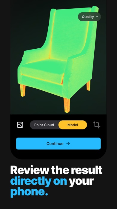 RealityScan - 3D Scanning App Screenshot