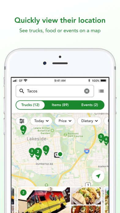 Goodfynd: Find food trucks Screenshot