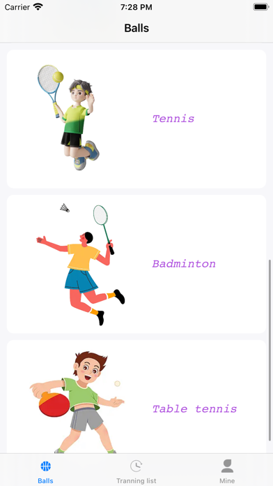Fun sports BallEventsPersist Screenshot