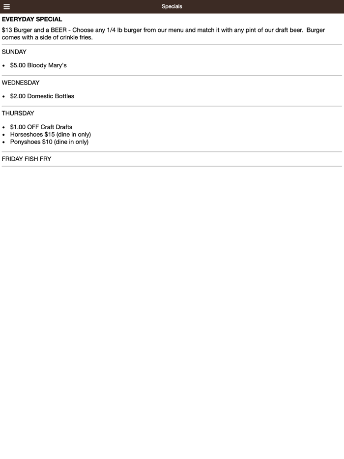 Honest Abes Tap and Grill