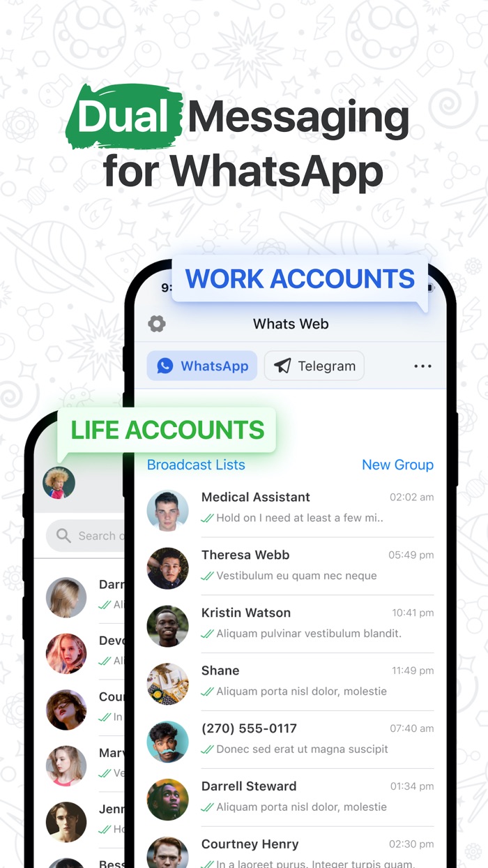 Dual Messenger for WhatsApp
