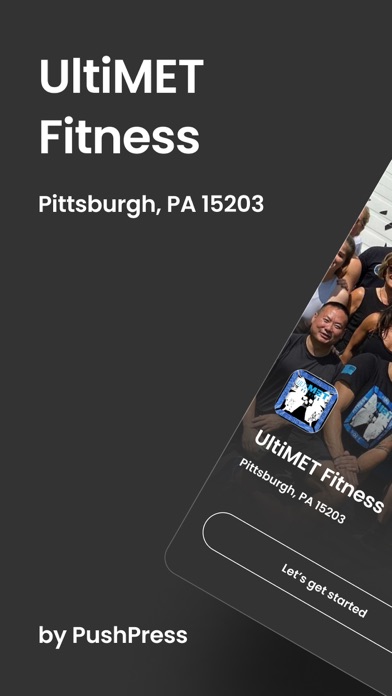 UltiMET Fitness Screenshot