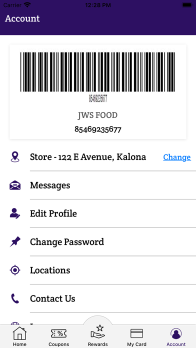 JW's Foods Screenshot