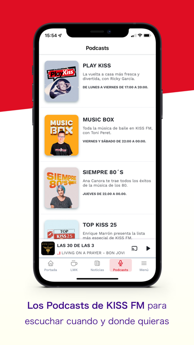 KISS FM Screenshot