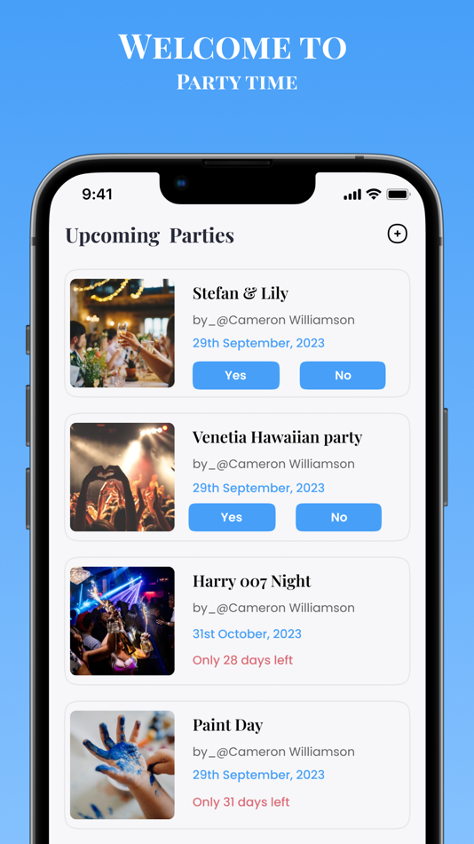 #1. Party Time. (iOS) 由: Archie Fuller
