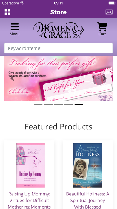 Women of Grace Apostolate Screenshot