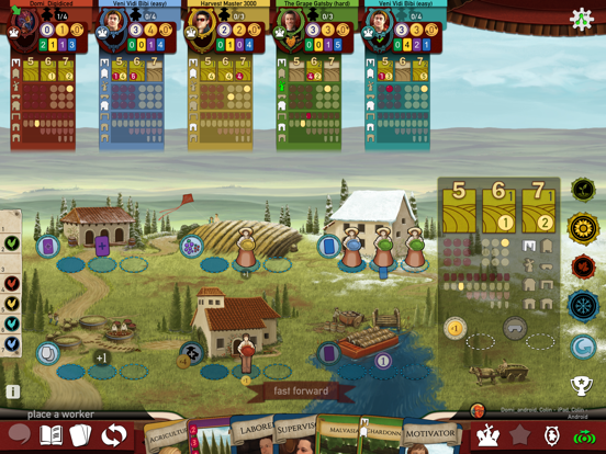 Viticulture iPad app afbeelding 7