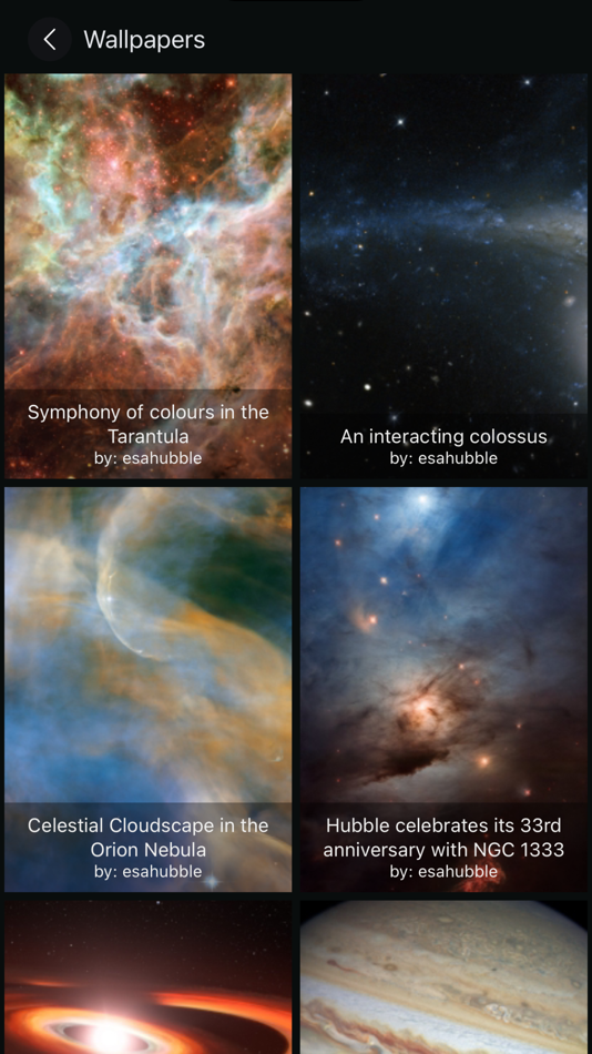 #5. Hubble Space Telescope Tracker (iOS) Podle: KAKHA GIORGASHVILI