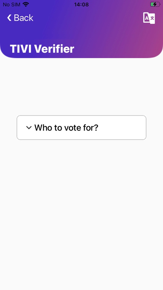 #3. TIVI Verifier (iOS) От: Smartmatic-Cybernetica Centre Of Excellence for Internet Voting OU